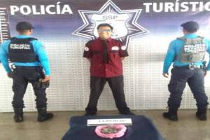 Policía de Puebla aseguró a cinco personas por diversos delitos
