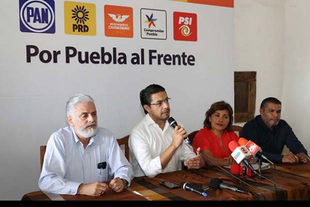 Por Puebla al Frente denunciará a Barbosa por guerra sucia contra Alonso