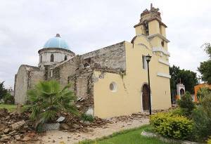 Migrantes poblanos se están encargando de recaudar fondos para la reparación de iglesias afectadas por el sismo