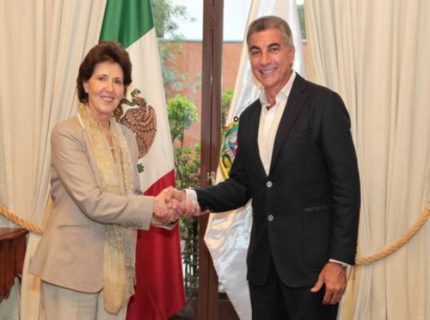 Tony Gali revisa con secretaria de Cultura avances en reconstrucción de inmuebles dañados por sismo