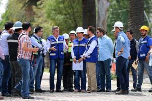 Avance del 33% en remodelación de la avenida Juárez: Tony Gali