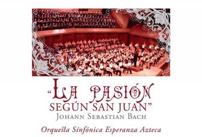 Concierto &quot;Pasión según San Juan&quot; el viernes en la Catedral de Puebla