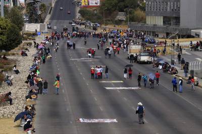 La 28 de Octubre se queja de cambios en rutas con bloqueo a la Vía Atlixcáyotl