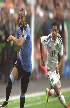 México enfrenta a Uruguay en partido amistoso