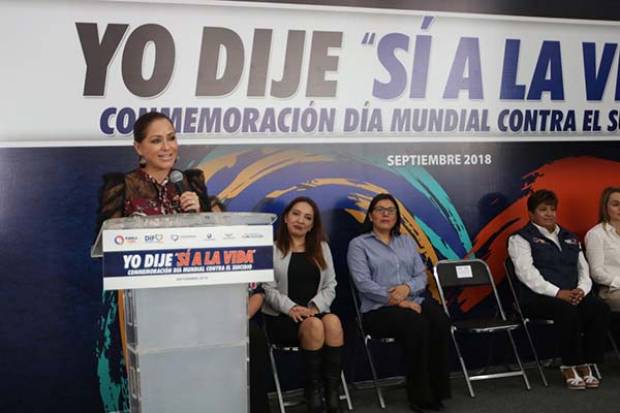 Dinorah López de Gali fomenta acciones para prevenir el suicidio