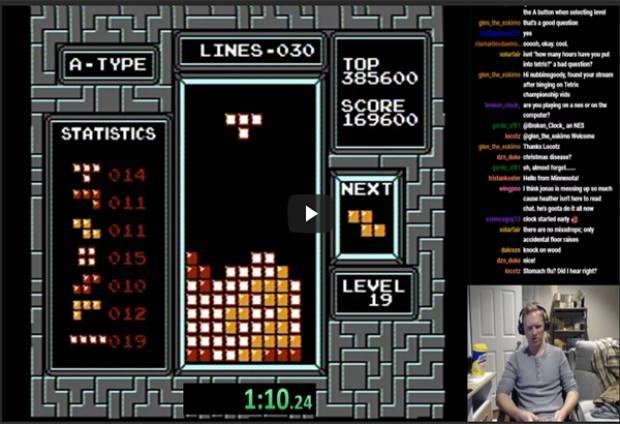 Streamer rompe récord mundial de Tetris accidentalmente