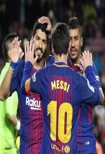 Barcelona, firme en la cima de la Liga Española