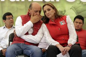PRI a veces ha fallado, admite Ruiz Massieu en Puebla