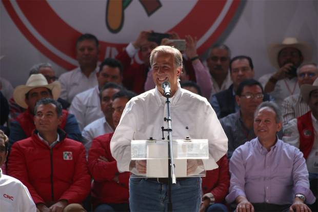 Meade rechaza posible sustitución, si no levanta como candidato del PRI