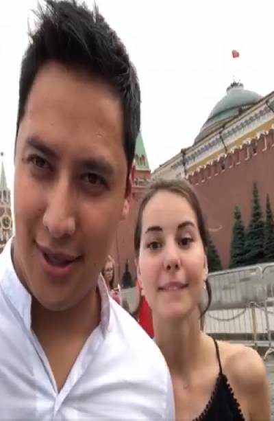 Mexicano se casará con novia rusa que conoció en el mundial