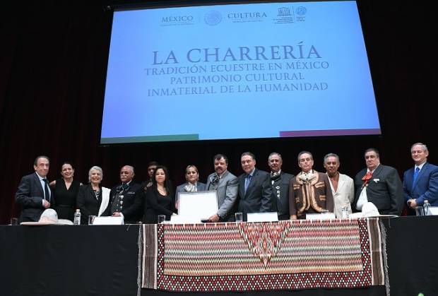 La Charrería fue declarada patrimonio cultural de la humanidad