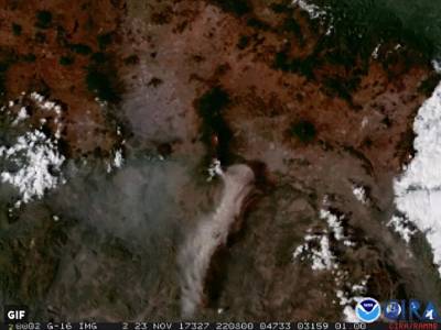 VIDEO: Así se vio desde el espacio la explosión del Popocatépetl este jueves