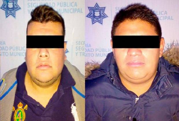 Ladrones de autopartes fueron capturados en San Felipe Hueyotlipan