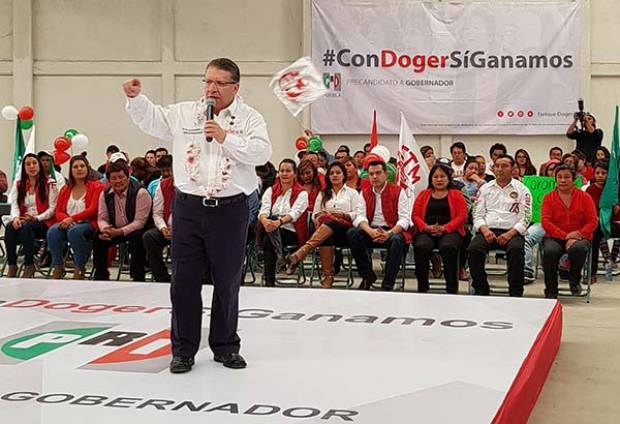 Generar más empleos, mi compromiso con Puebla: Enrique Doger