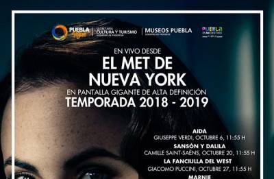 Inicia la temporada de ópera del MET de Nueva York en La Constancia Mexicana