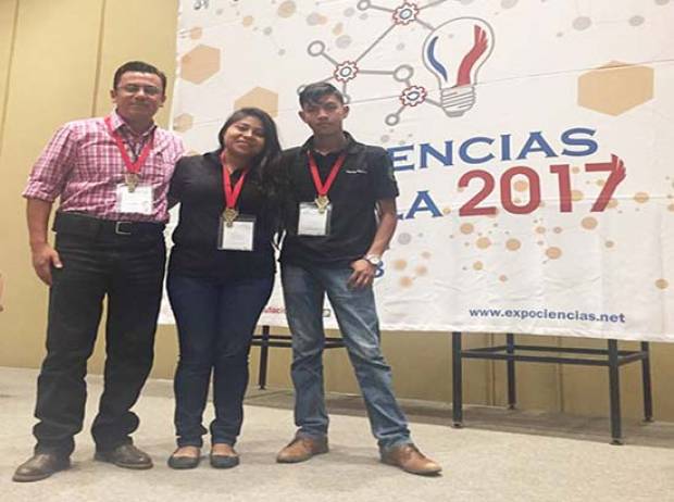 Alumnos de la UTT obtienen primer lugar en la Expo Ciencias Puebla 2017