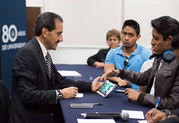 Rector de la BUAP acude a informe en la Facultad de Ciencias de la Computación