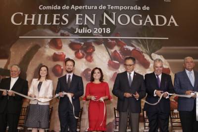 Arranca temporada de Chiles en Nogada en Puebla