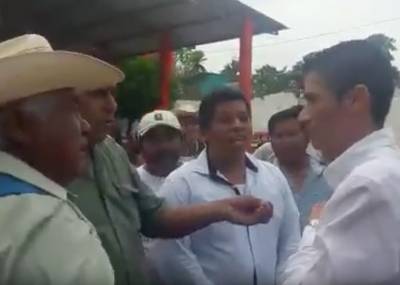VIDEO: Diputado amenaza a ciudadanos que le reclaman obras en Oaxaca