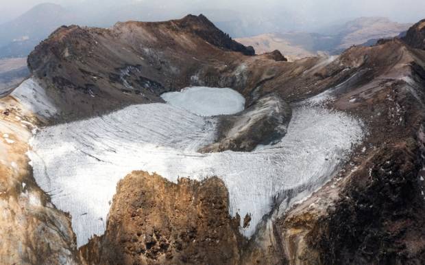 Declaran extinto el glaciar de la cumbre del Iztaccíhuatl