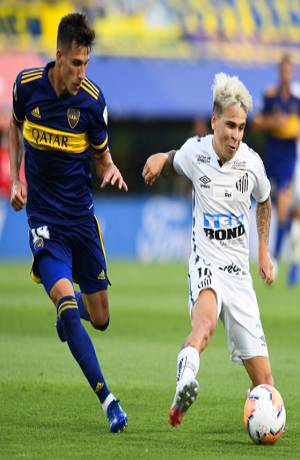Copa Libertadores: Boca Juniors y Santos empatan a cero