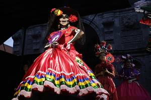 Desfile de Catrinas en Puebla, el 1 de noviembre; este será el recorrido