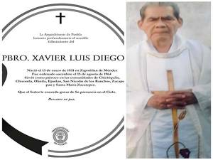 Muere el párroco de San Antonio Abad, el padre &quot;Dieguito&quot;
