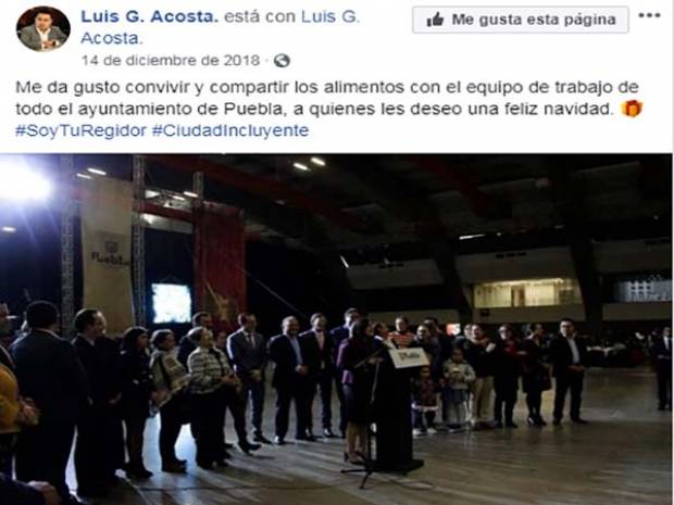 2.4 mdp gastó ayuntamiento de Puebla en Festejo Navideño 2018