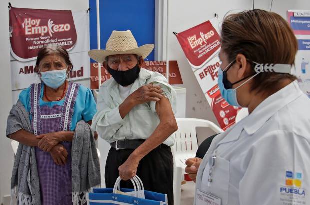 Se han aplicado 10.6 millones de vacunas COVID en Puebla; ni una dosis caducó