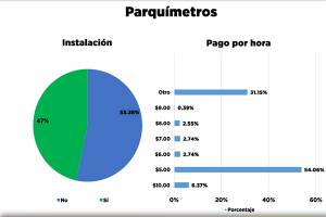 Más de la mitad de los capitalinos de Puebla rechazan parquímetros: IMPLAN