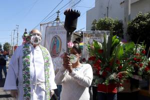 FOTOS: Antorcha Guadalupana llegó a Puebla en su recorrido a Nueva York