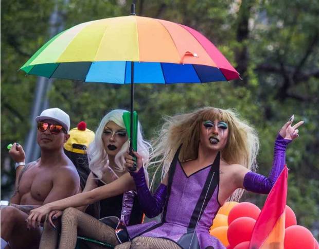 Realizan la 41 marcha de orgullo gay en CDMX