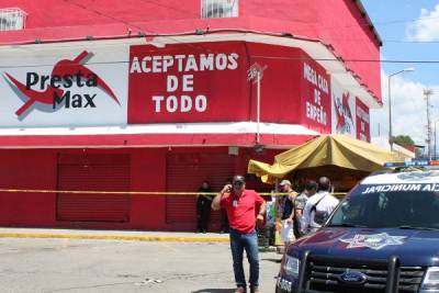Encapuchados amenazaron de muerte a empleados de Presta Max del mercado Morelos
