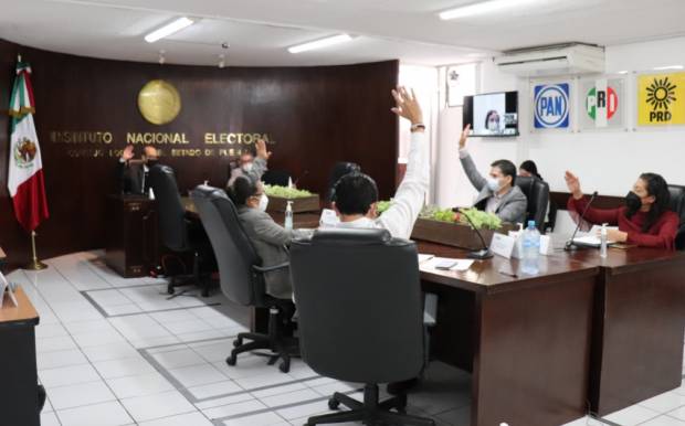 INE Puebla solicita apoyo de seguridad, juzgados y notarías para la jornada electoral