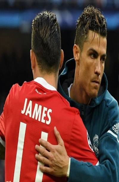 Cristiano Ronaldo quiere a James en la Juventus