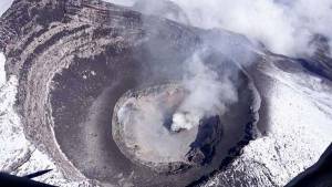 Se destruyó domo interno 83 del cráter del volcán Popocatépetl