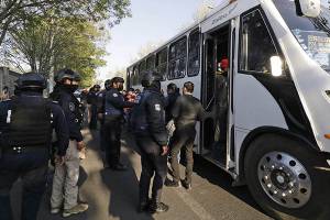 Puebla mantiene tercer sitio nacional en asaltos violentos en transporte público