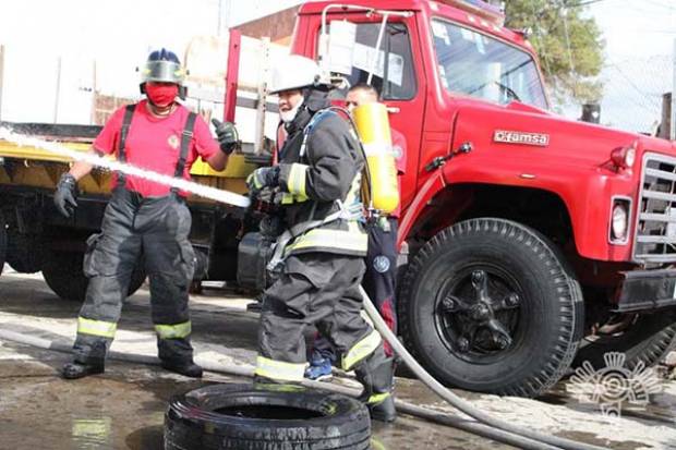 Así se conmemoró en Puebla el Día del Bombero