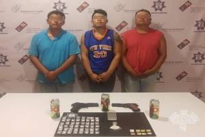 Vendedores de droga son capturados en Miahuatlán