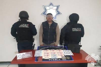 SSP Puebla detiene a cómplice de &quot;El Chupón&quot;, delincuente del atlas delictivo de la entidad