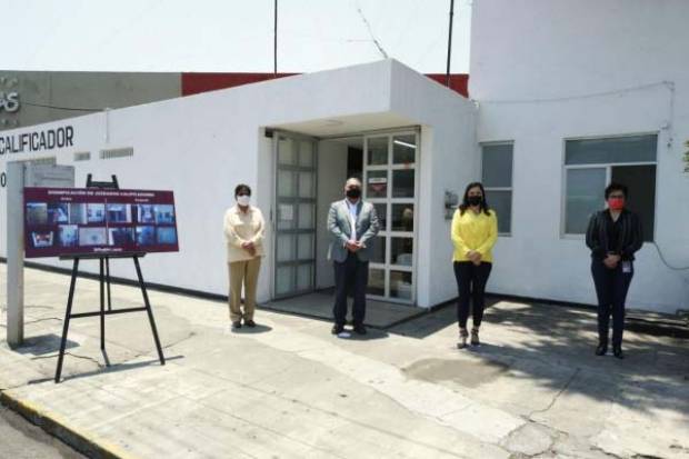 Claudia Rivera entrega obras de dignificación en los ocho Juzgados Calificadores de Puebla