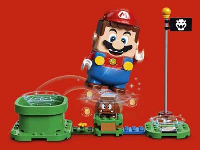 Nintendo revela los geniales LEGO interactivos de Super Mario