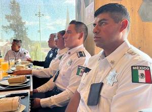 Canirac Puebla reconoce trabajo de policías de San Andrés Cholula