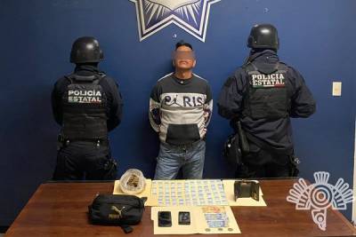 SSP aseguró a integrante de &quot;Los Robin Hood&quot;; vendedores de droga en Puebla