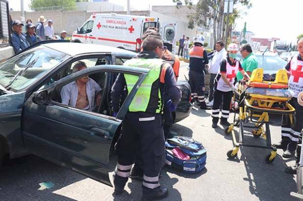 Febrero registró la cifra más alta de lesionados en accidentes de tránsito en Puebla