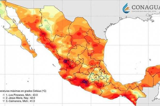 Calentamiento en México, más rápido que en el resto del planeta