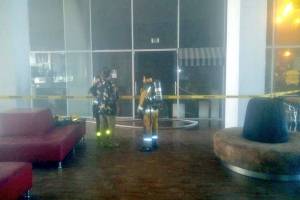 Corto circuito provocó incendio en cafetería de Lomas de Angelópolis