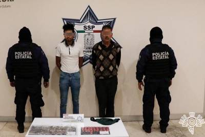 Vendían drogas en Puebla por redes sociales; fueron asegurados por la policía estatal
