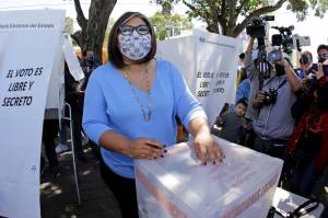 Genoveva Huerta seguirá litigio por dirigencia del PAN Puebla