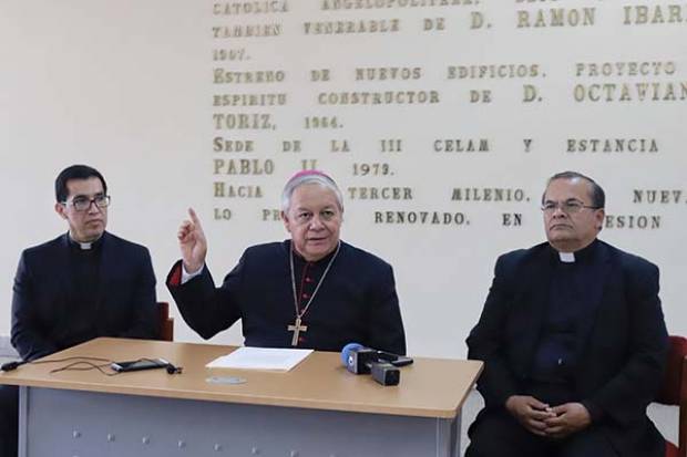 Secuestro de religioso, muestra del clima de inseguridad que impera en Puebla: arzobispo